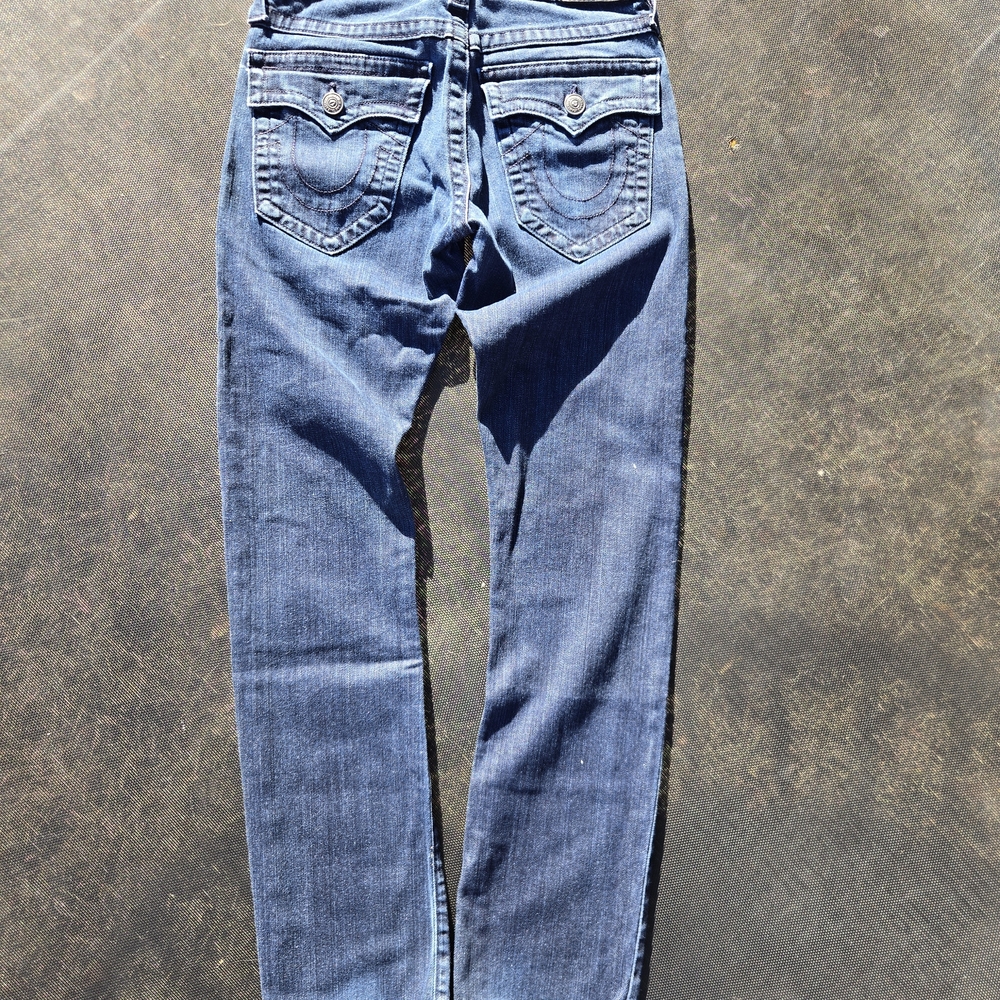 True Religion Women's Blue Skinny Jeans